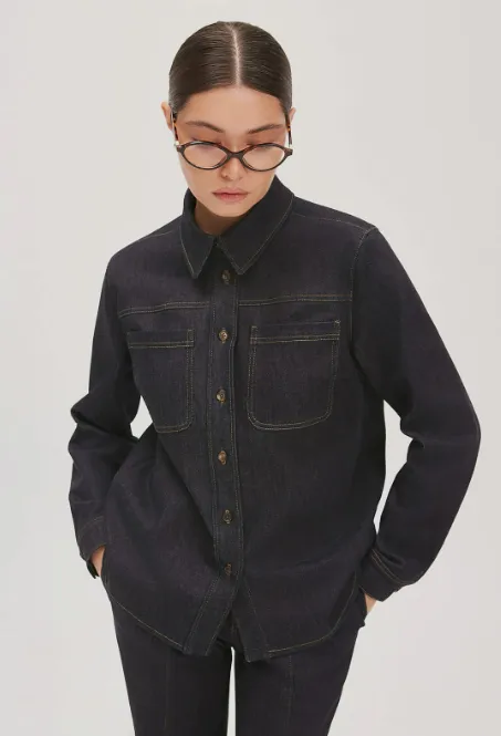  [Helpersew] Рубашка Erika. Размер 42-50. Рост 161-166 (2025)